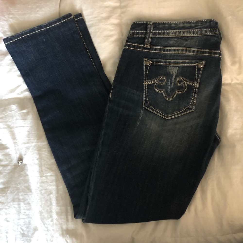 Express Rerock jeans, dark wash